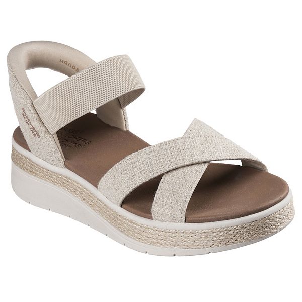 BOBS by Skechers Hands Free Slip-ins&reg; Sun Ray Bright Take Women's Sandals - Natural (11)