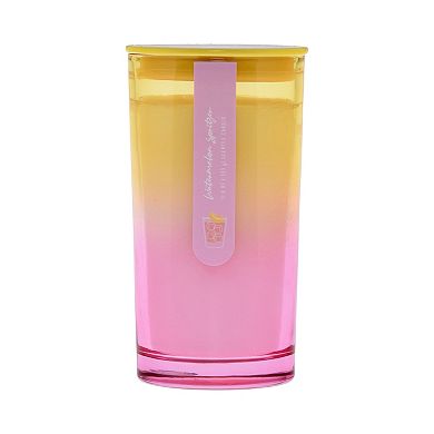 Sonoma Goods For Life® Watermelon Spritzer 11.8-oz. Ombre Tall Cylinder Candle Jar