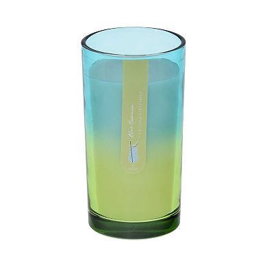 Sonoma Goods For Life® Blue Hawaiian 11.8-oz. Ombre Tall Cylinder Candle Jar