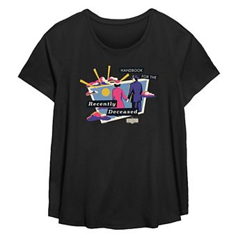 Plus Size Beetlejuice 2 Handbook For The Recently Deceased Flowy Graphic Tee