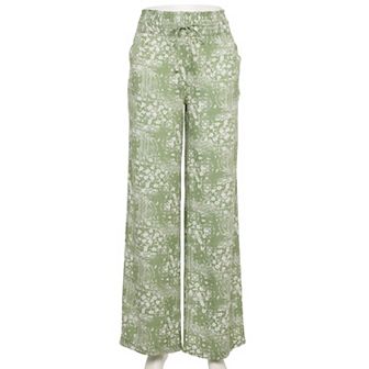 Juniors' SO® High-Rise Smocked Wide Leg Pants