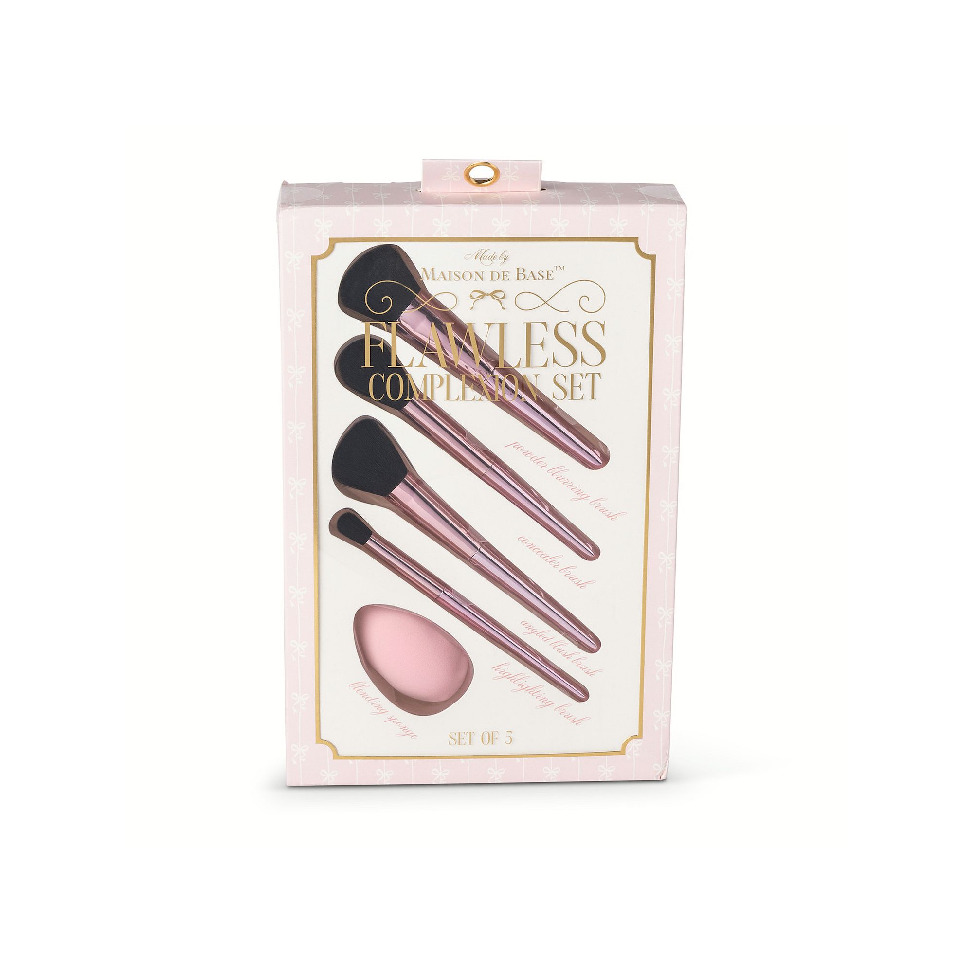 MAISON DE BASE 5 pc. Flawless Complexion Brush & Sponge Set, None