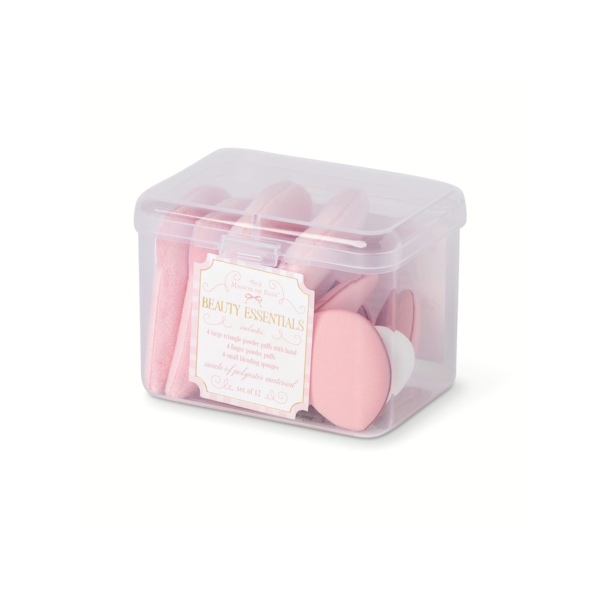 MAISON DE BASE 8-pc. Triangle Cotton Puffs Set - Styles May Vary, None