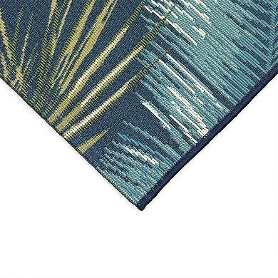 Liora Manne Esencia Palm Border Indoor/Outdoor Area Rug