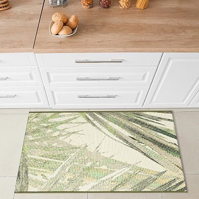 Liora Manne Esencia Palm Fan Indoor/Outdoor Area Rug