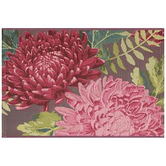 Liora Manne Esencia Mums Indoor/Outdoor Area Rug