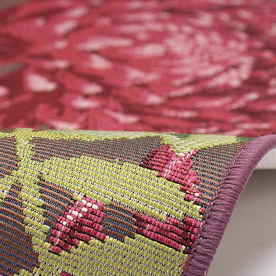 Liora Manne Esencia Mums Indoor/Outdoor Area Rug
