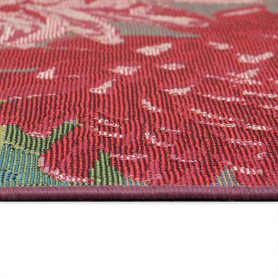 Liora Manne Esencia Mums Indoor/Outdoor Area Rug
