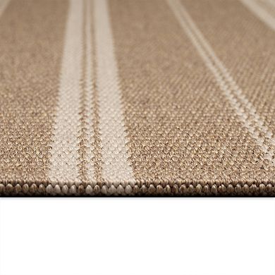 Liora Manne Mia Multi Stripe Indoor/Outdoor Area Rug Area Rug