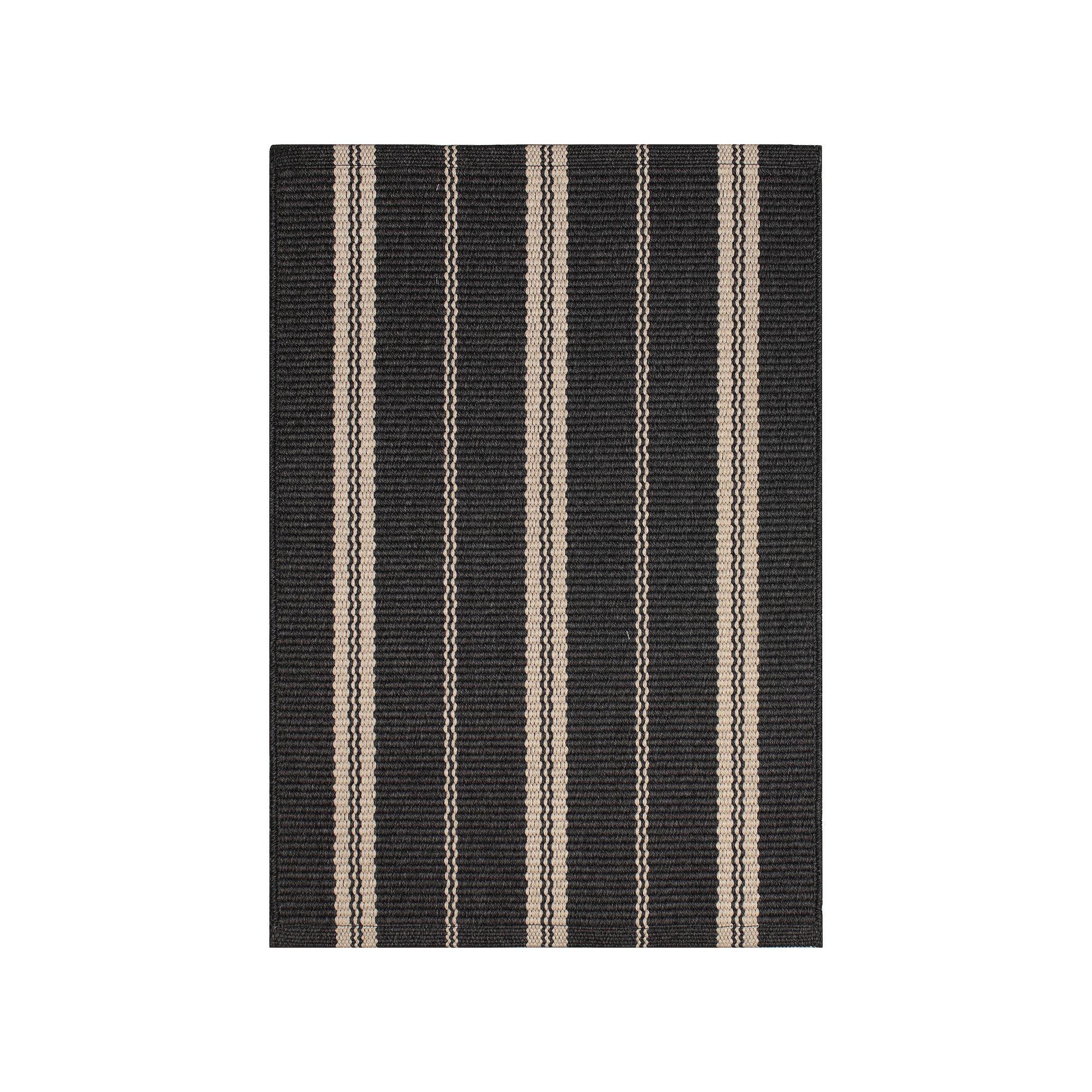 Liora Manne Mia Multi Stripe Indoor/Outdoor Area Rug Area Rug, Grey