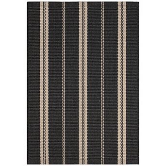 Liora Manne Mia Multi Stripe Indoor/Outdoor Area Rug Area Rug