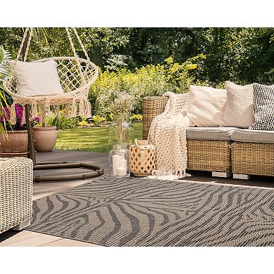 Liora Manne Monaco Zebra Indoor/Outdoor Area Rug Area Rug