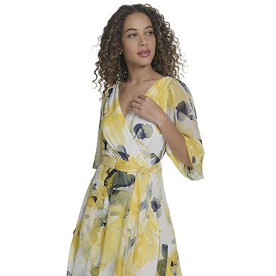 Women's Harper Rose Printed Wrap Dress