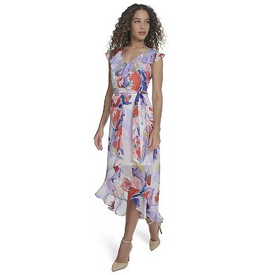 Women's Harper Rose Ruffle Wrap Midi Dress