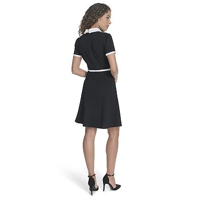 Women's La Nouvelle Renaissance Short Sleeve Collared Dress
