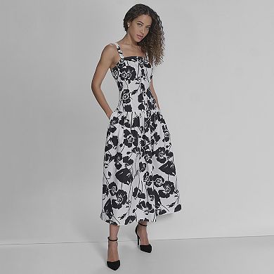 Women's La Nouvelle Renaissance Pockets Drop Waist Tank Dress