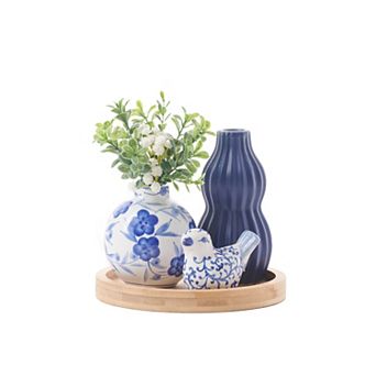 Studio 66 Artificial Dahlia Table Decor 4 pc Set