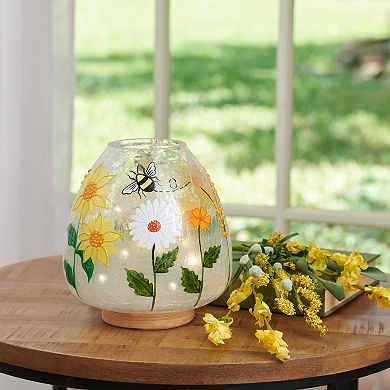 Studio 66 Springtime Vase LED Table Decor