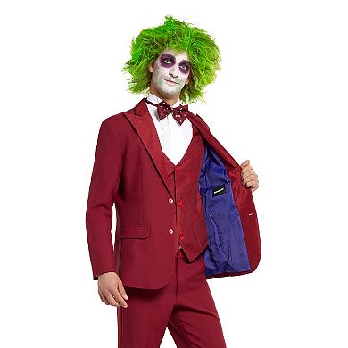 Men's Suitmeister 3-Piece Beetlejuice Halloween Costume Suit Set