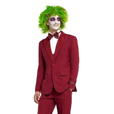 Men's Suitmeister 3-Piece Beetlejuice Halloween Costume Suit Set