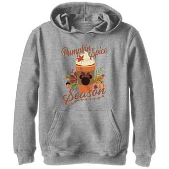 Disney's Minnie Mouse Pumpkin Spice Season Boys 8-20 Graphic Hoodie