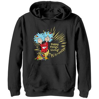 Boys 8-20 Dr. Seuss Happy Things-Giving! Graphic Hoodie