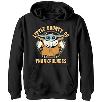 Boys 8-20 Star Wars The Mandalorian Little Bounty Of Thankfulness Graphic Hoodie
