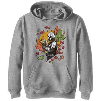Boys 8-20 Star Wars The Mandalorian Fall Hug Graphic Hoodie