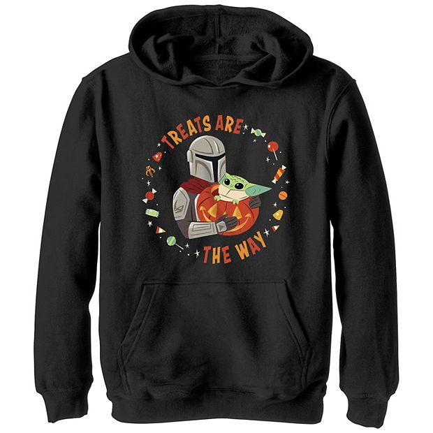 Boys 8 20 Star Wars The Mandalorian Treats Are The Way Graphic Hoodie