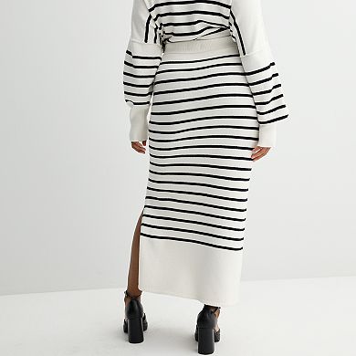 Juniors' Plus Size SO® Sweater Knit Maxi Skirt