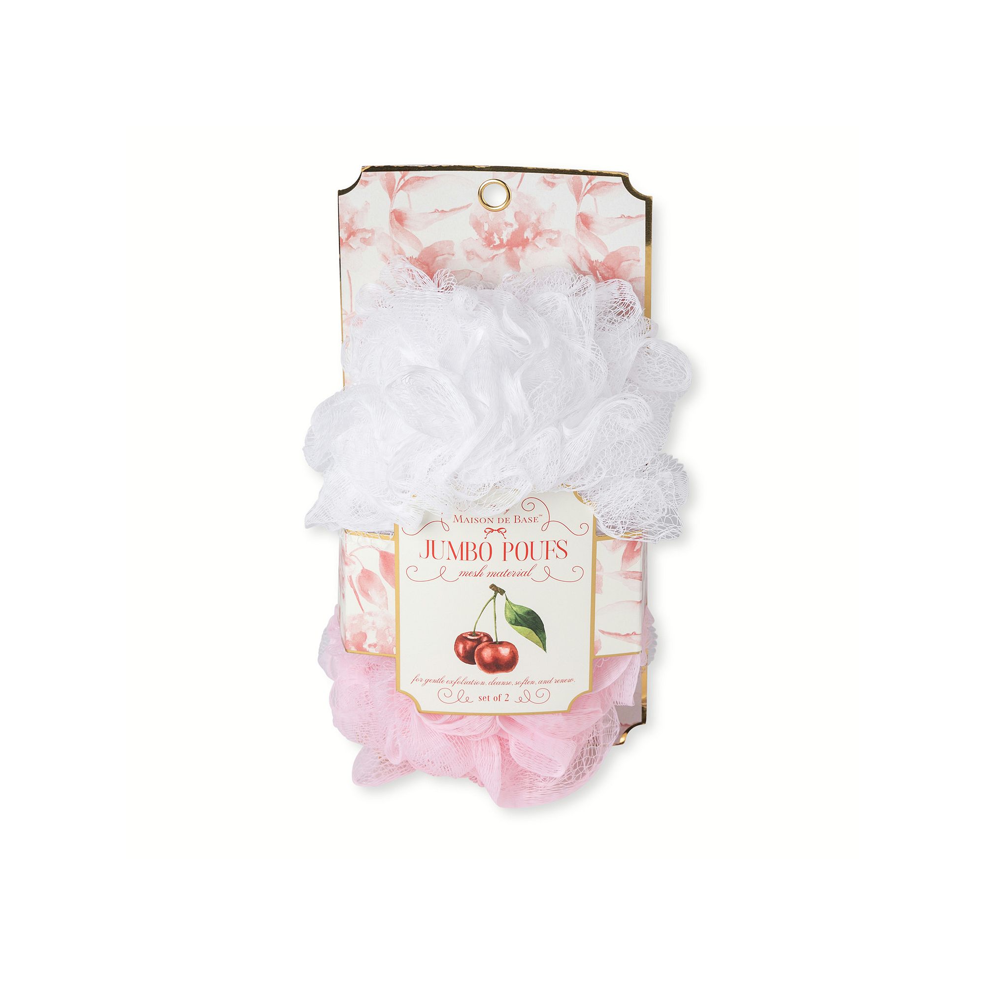 MAISON DE BASE Loofahs 2-pc. Set - Styles May Vary, Pink