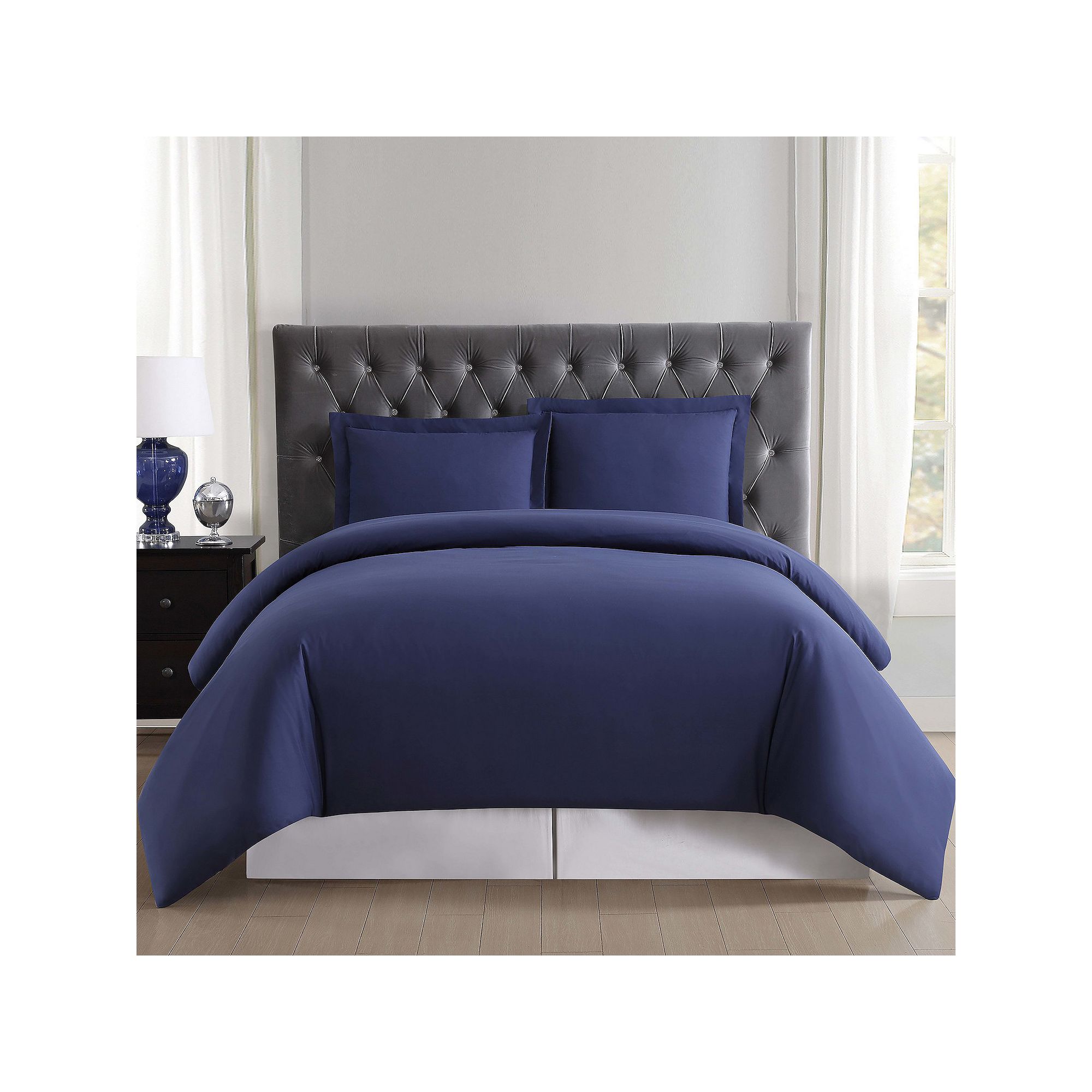 Truly Soft Everyday Duvet Set, Navy Blue
