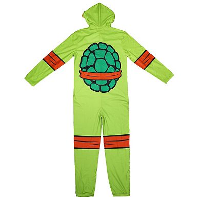 Adult TMNT Teenage Mutant Ninja Turtles Hooded Cosplay Union Suit