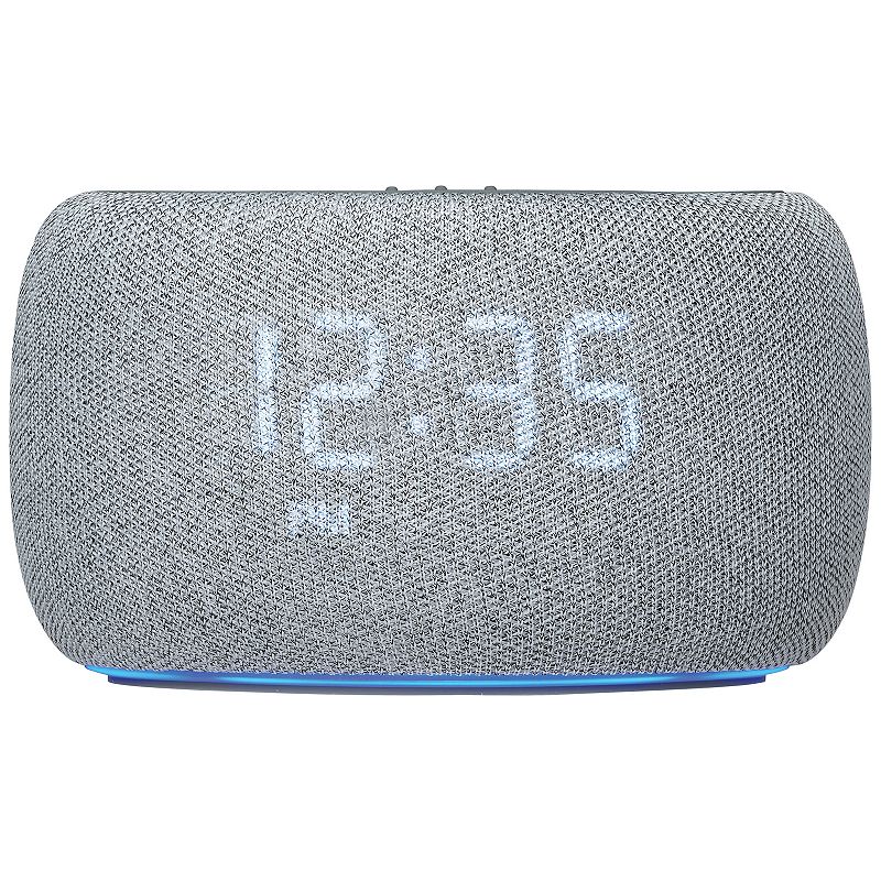 iLive Gentle Wake Alarm Clock and White Noise Machine, Gray