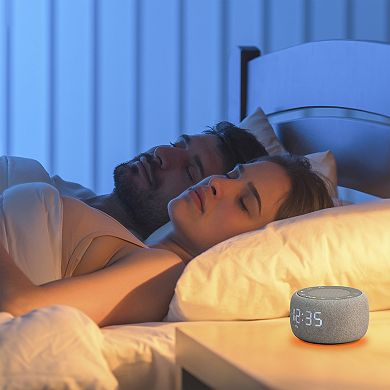 iLive Gentle Wake Alarm Clock and White Noise Machine