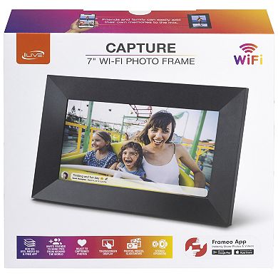 iLive Capture 7-inch Wi-Fi Photo Frame