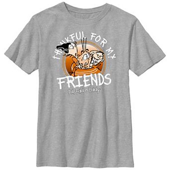Boys 8-20 Ed, Edd N Eddy Thankful For My Friends Graphic Tee