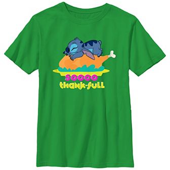 Disney's Lilo & Stitch So Thankful Boys 8-20 Graphic Tee