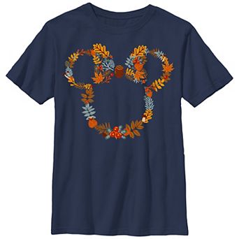 Disney's Mickey Mouse Autumn Wreath Boys 8-20 Graphic Tee