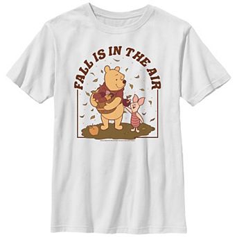 Disney's Winnie The Pooh Fall Is In The Air Boys 8-20 Graphic Tee