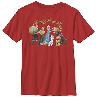 Disney's Frozen Happy Harvest Group Boys 8-20 Graphic Tee