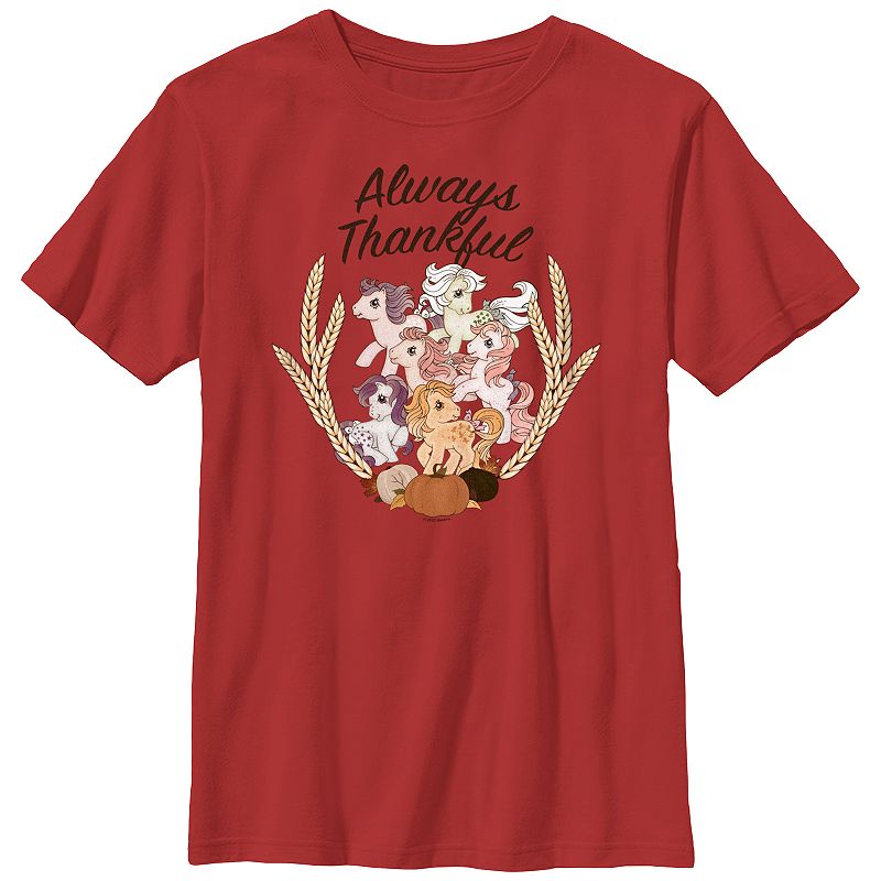 UPC 197866379125 product image for Boys 8-20 My Little Pony Always Thankful Graphic Tee, Boy's, Size: XL, Red | upcitemdb.com