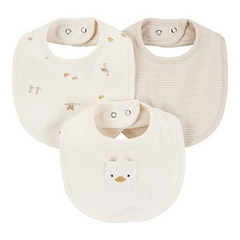 Baby Carter's 3-Pack Duck Bib Set