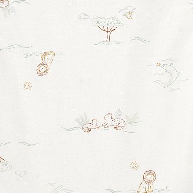 Baby Boy Carter's 5-Pack Safari Short Sleeve Bodysuits
