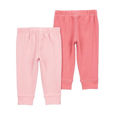 Baby Girl Carter's 2-pk. Pull-On Pants Set