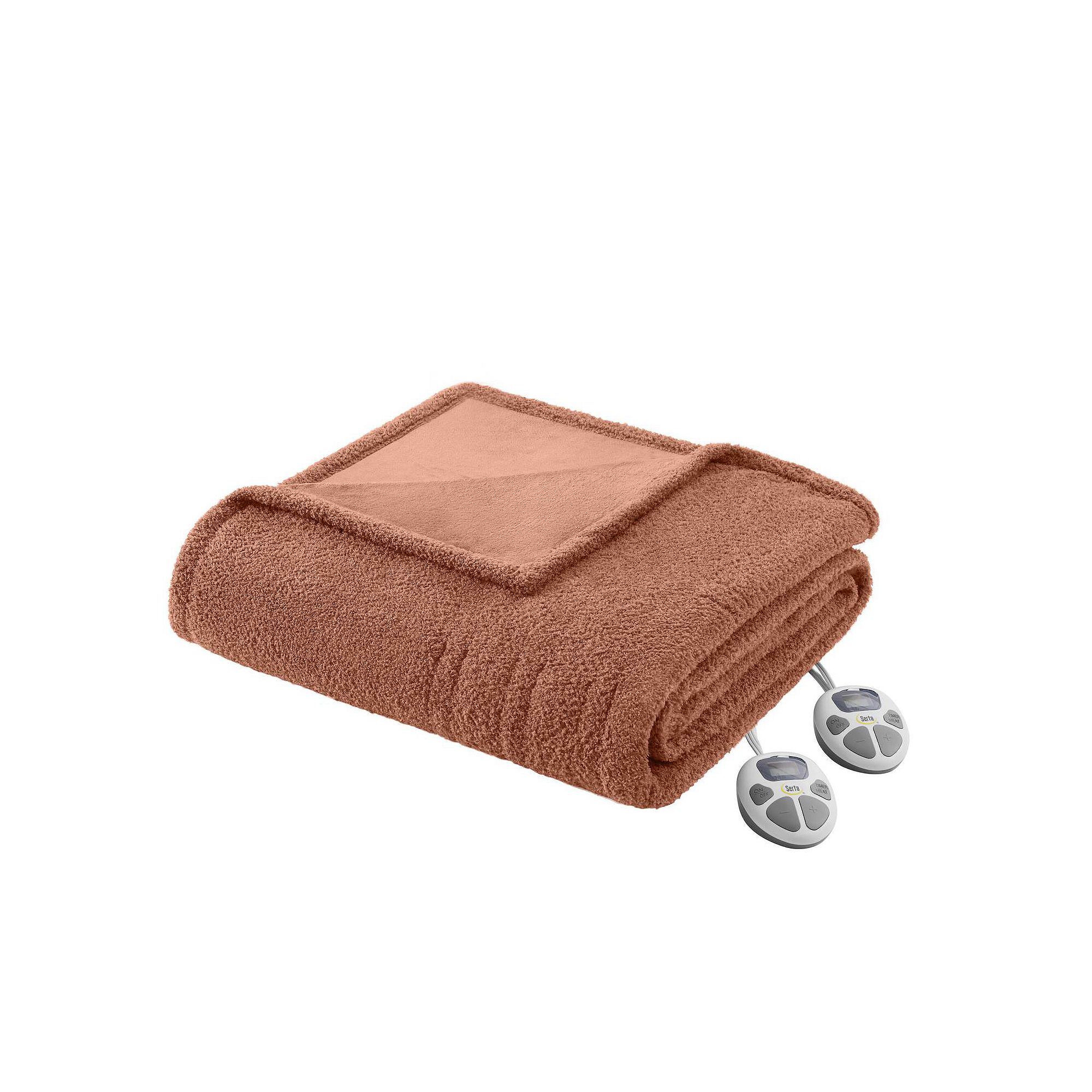Serta Dream Soft Heated Electric Blanket, Red