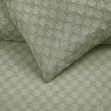 Brooklyn Loom Woven Texture Comforter Set with Shams