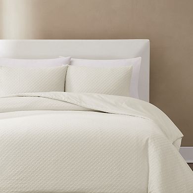 Brooklyn Loom Woven Texture Duvet Set with Shams