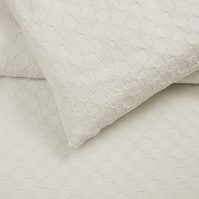 Brooklyn Loom Woven Texture Duvet Set with Shams