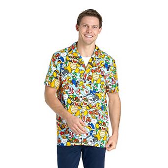 Men's OppoSuits Nintendo Bowser's Kingdom Hawaiian Shirt